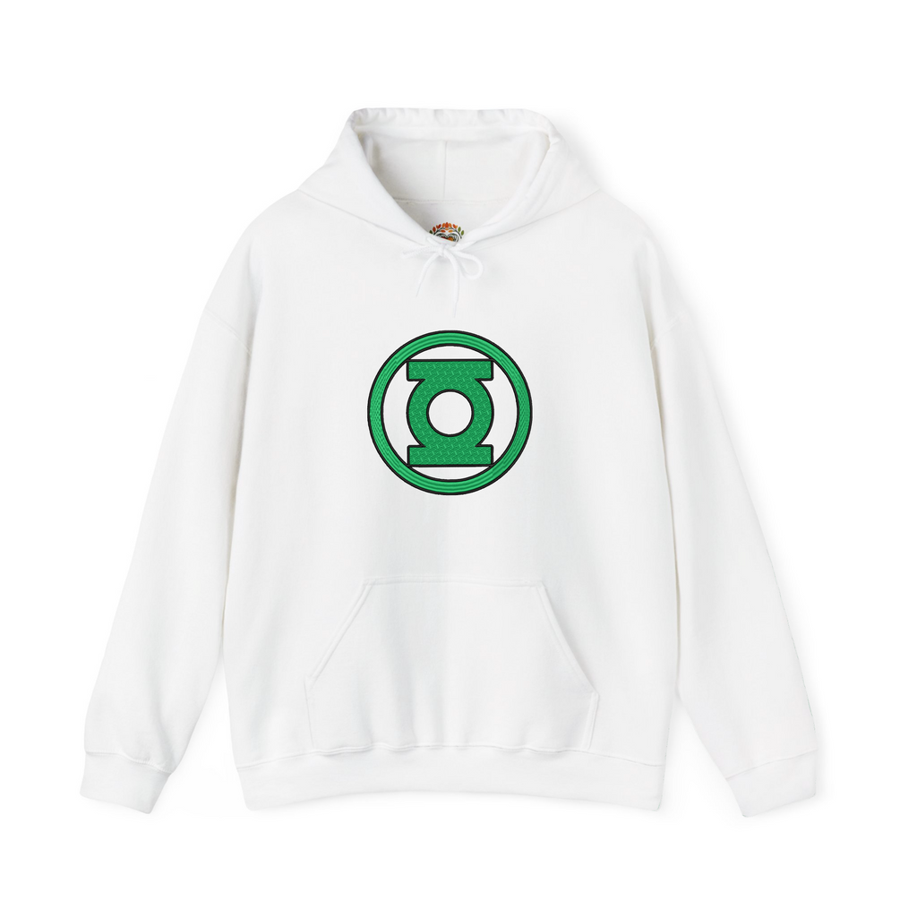 Green Lantern Embroidery Hoodie | Sweatshirt | T-shirt