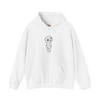 Sudadera con capucha bordada Ghibli Kodama Forest Spirit | Sudadera