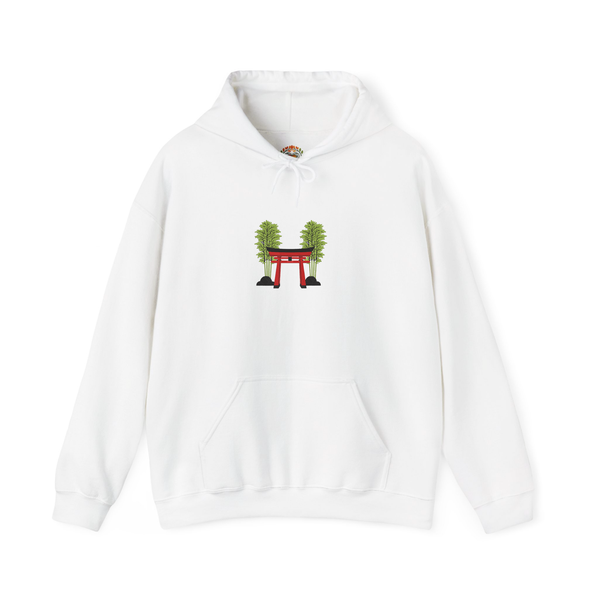 嵐山 竹林 刺繍 パーカー | スウェットシャツ