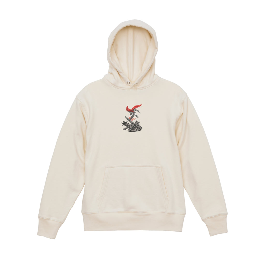 Sudadera con capucha y sudadera pesada bordada de Demon Slayer japonesa