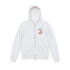 Bunny & Robin Embroidered 450GSM Heavyweight Pullover Hoodie Sweatshirt