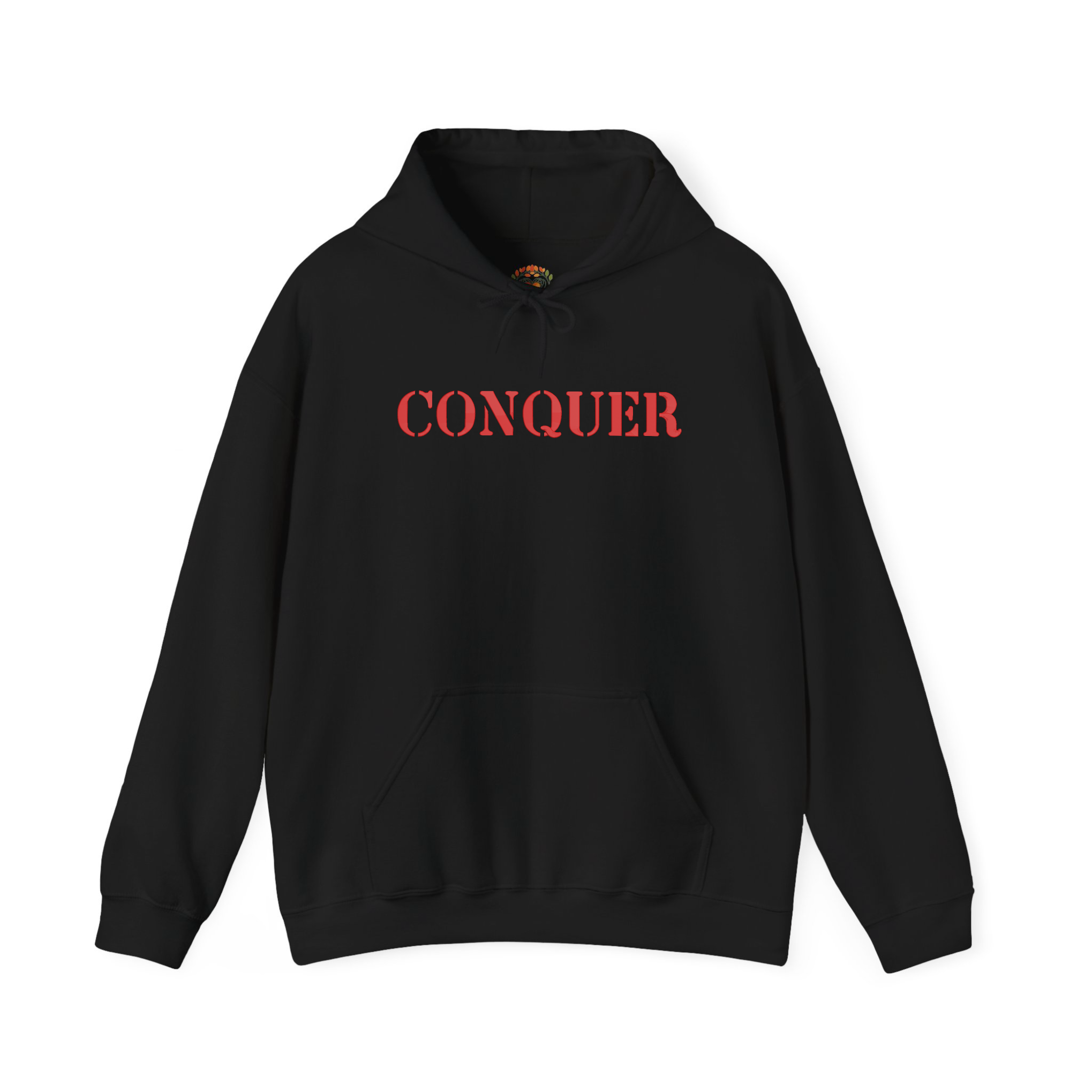 CONQUER Gym Motivation 3D Embroidered Hoodie | Sweatshirt