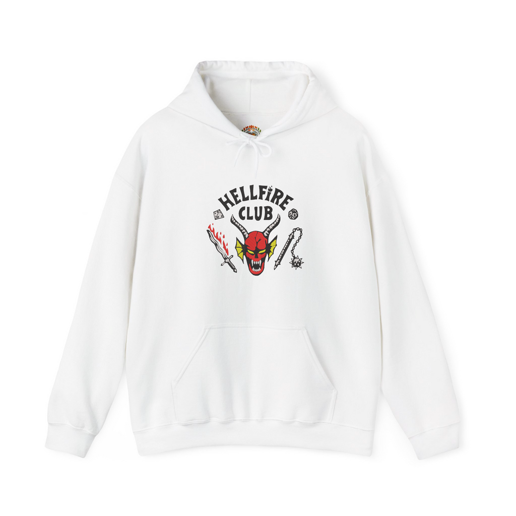 Embroidered Hellfire Club Stranger Things Hoodie and Sweatshirt