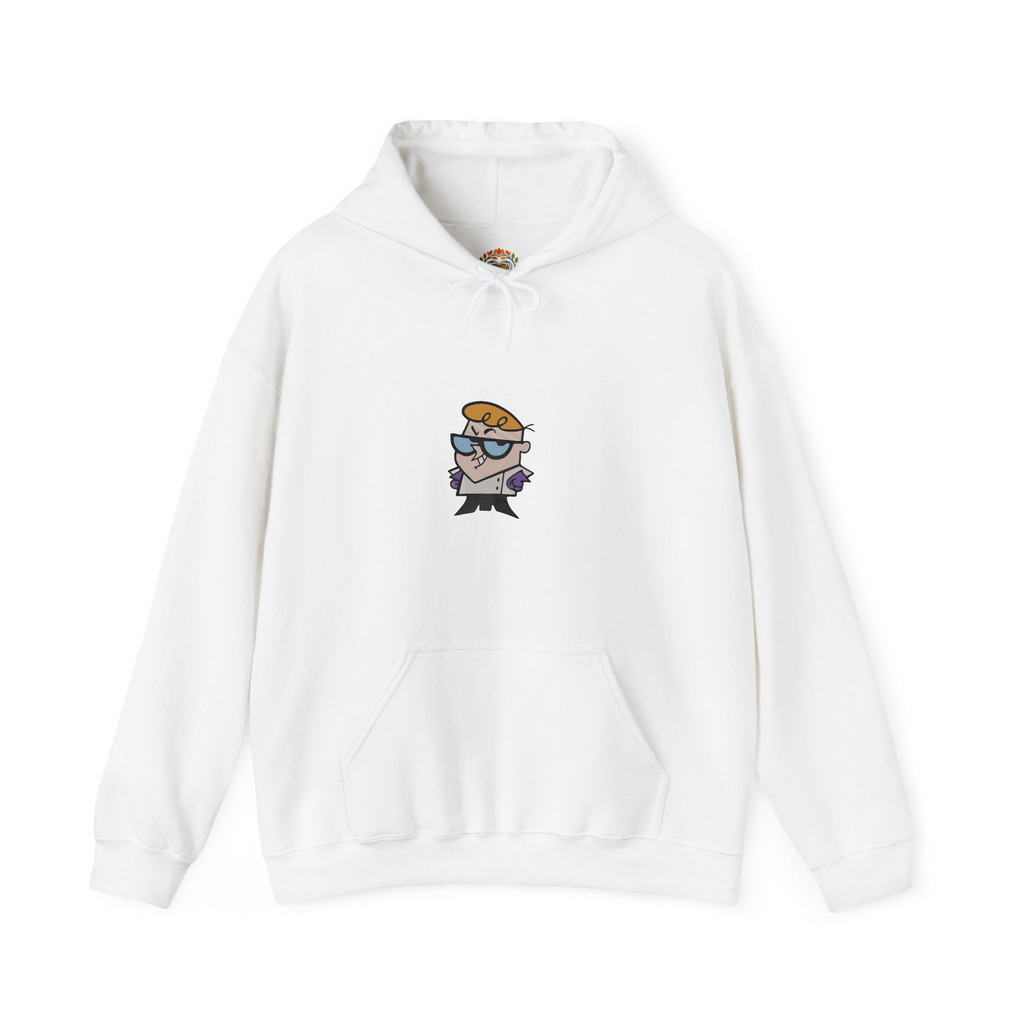 Dexters Laboratory Embroidery Hoodie | Sweatshirt | T-shirt