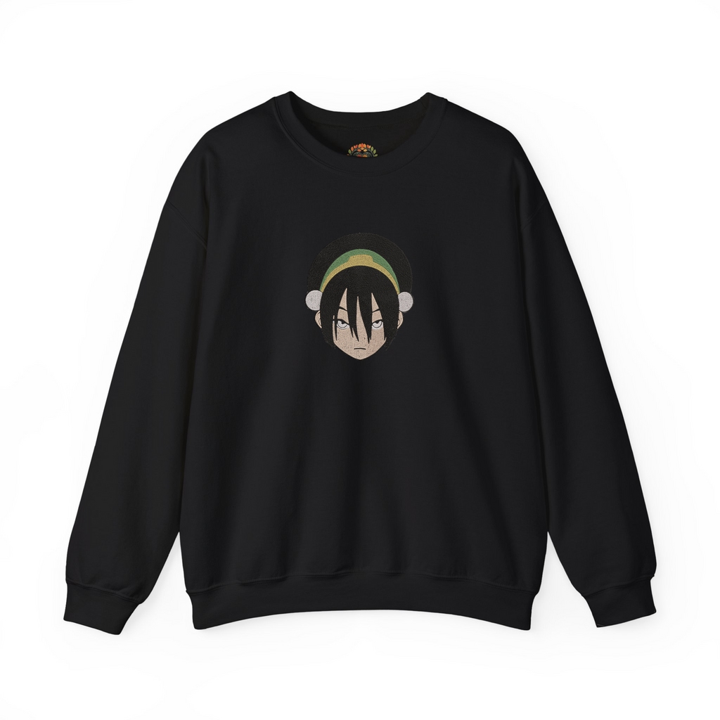 Avatar Toph Embroidery Hoodie | Sweatshirt