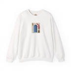 Mediterranean Door Bougainvillea Embroidered Hoodie | Sweatshirt | T-shirt