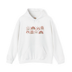 Cute Christmas Holiday Boho Rainbow Embroidery Hoodie | Sweatshirt | T-shirt