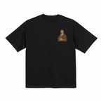 Mona Lisa Leonardo Da Vinci Premium Cotton Heavyweight Embroidered T shirt