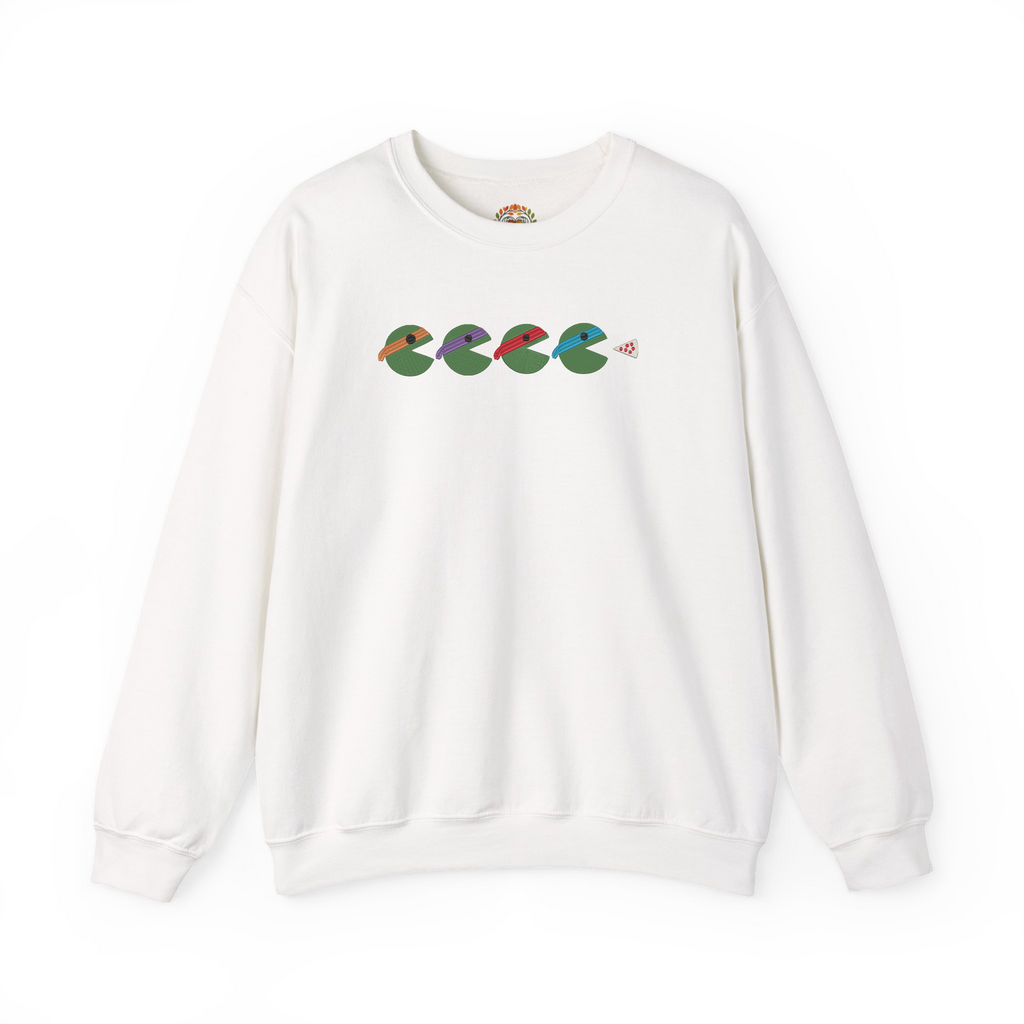Ninja Turtles Pacman Embroidered Hoodie | Sweatshirt | T shirt