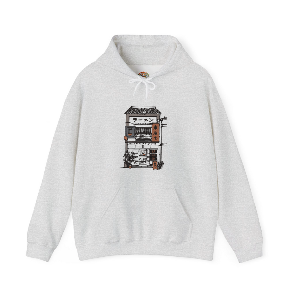 Tokyo Ramen Shop | Premium Embroidered 10 oz Heritage Hoodie