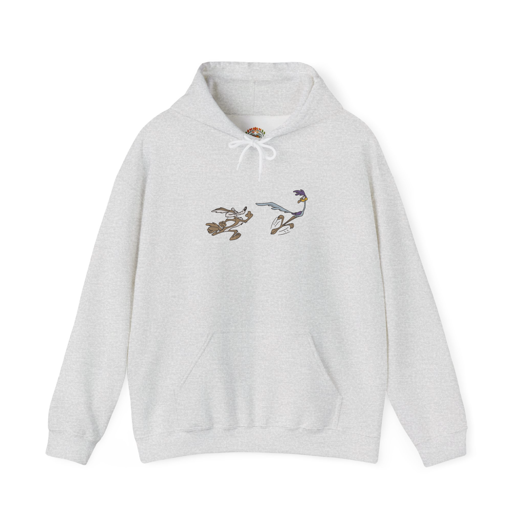 90s Cartoon The Road Runner Show Embroidery Hoodie | Sweatshirt | T-shirt
