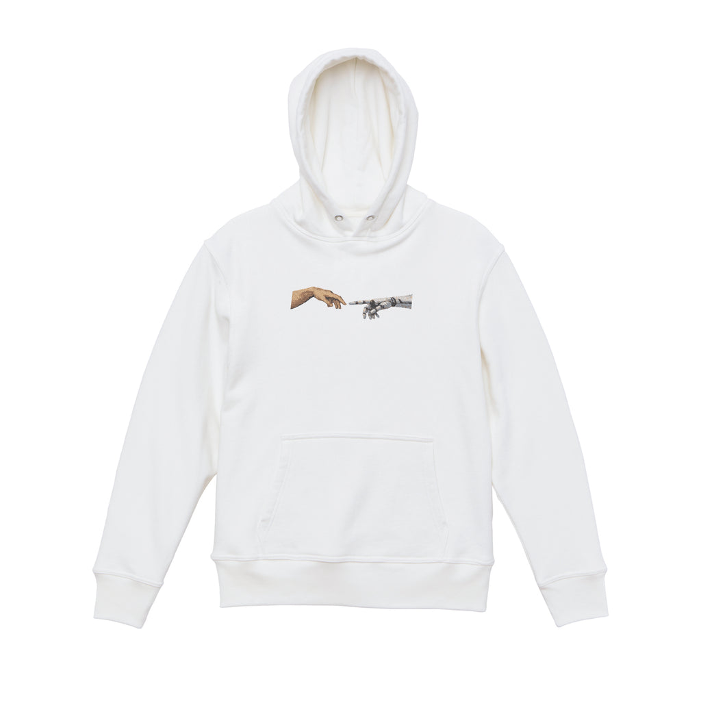 Creation of Adam Vs AI Embroidered Heavyweight Hoodie and Sweatshirt