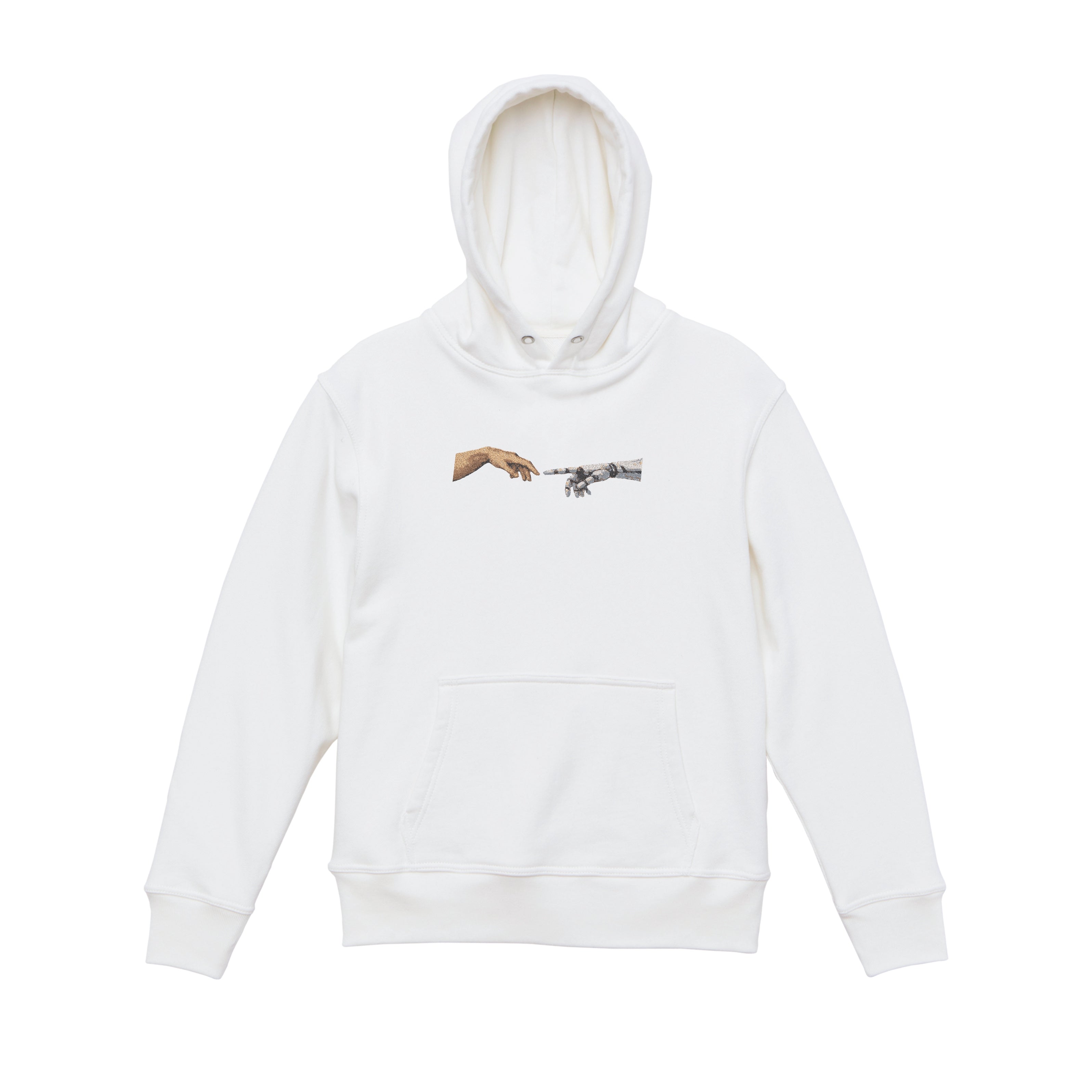 Creation of Adam Vs AI Embroidered Heavyweight Hoodie and Sweatshirt