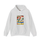 Summer Paradise Beach Embroidery Hoodie | Sweatshirt
