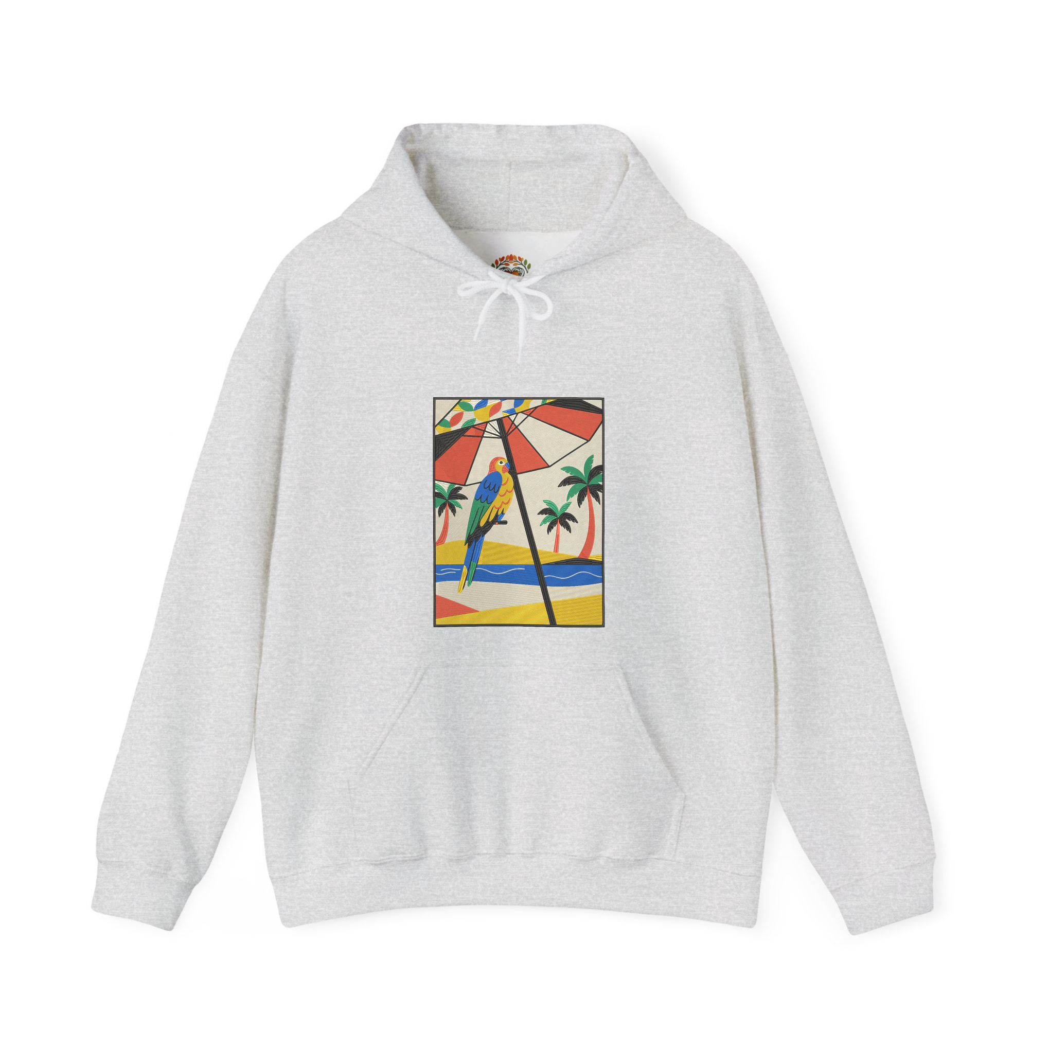 サマーパラダイスビーチ刺繍パーカー | スウェットシャツ