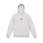 Colorful Tulip Flower Bouquet Embroidered Heavyweight Hoodie and Sweatshirt