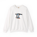 Super-mannn Lifting Bat-mann Embroidery Hoodie | Sweatshirt