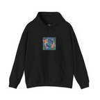 Koi Fish Pond Embroidery Hoodie | Sweatshirt