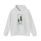 Sudadera con capucha y bordado del camping Red Moonlight | Sudadera | Camiseta