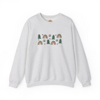 Colorful Christmas Trees Decoration Abstract Boho Embroidery Hoodie | Sweatshirt | T-shirt