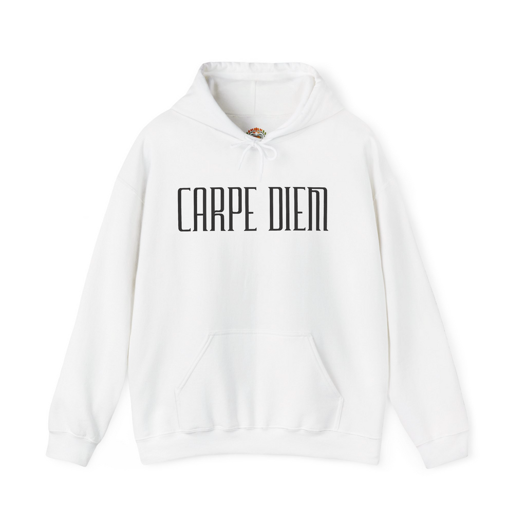 Carpe Diem Seize The Day Embroidered Hoodie | Sweatshirt | T-shirt