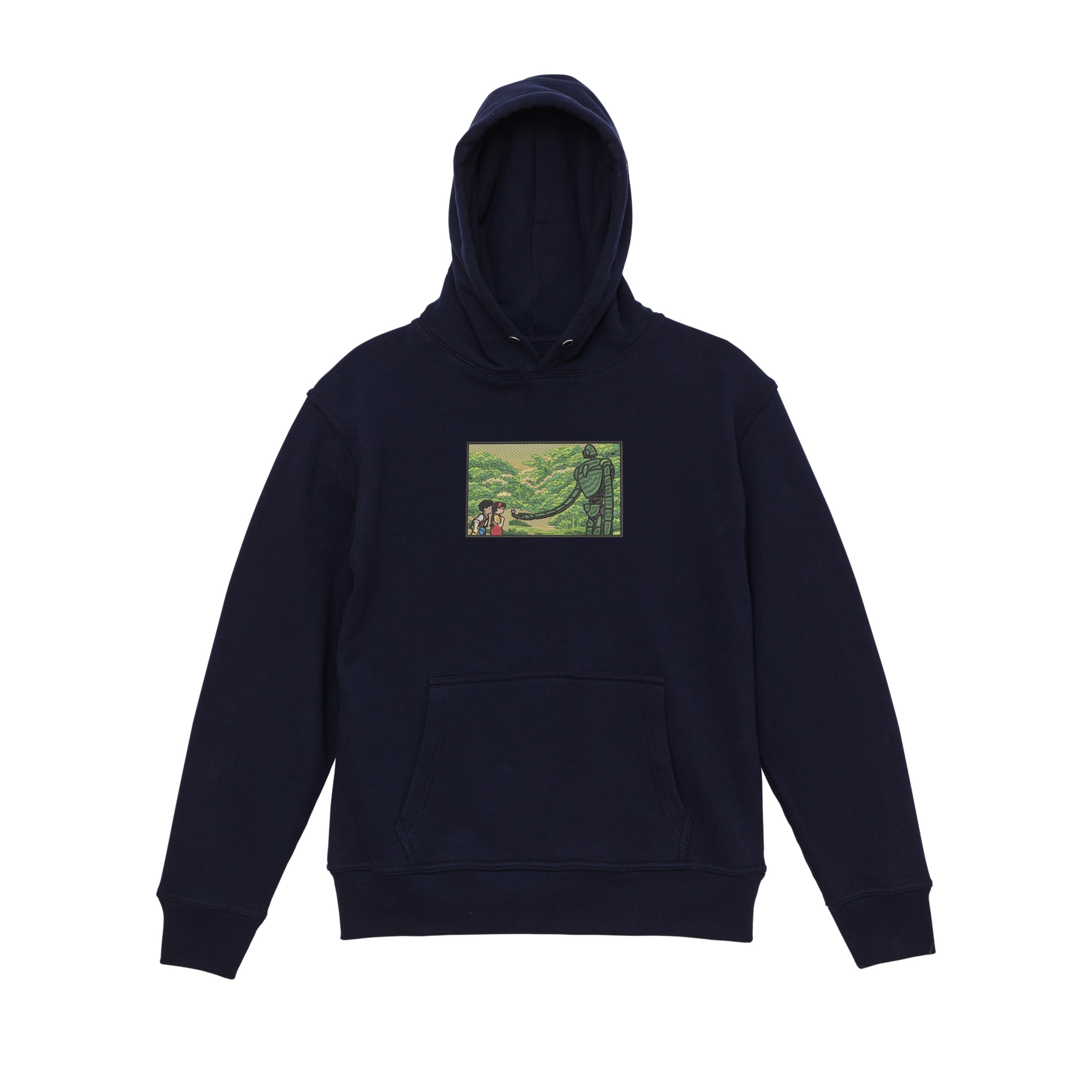 Embroidered Garden of Eden Hoodie Mecha Automata Heavyweight Hoodie and Sweatshirt
