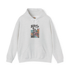 Coastal Mediterranean village Embroidery Hoodie | Sweatshirt