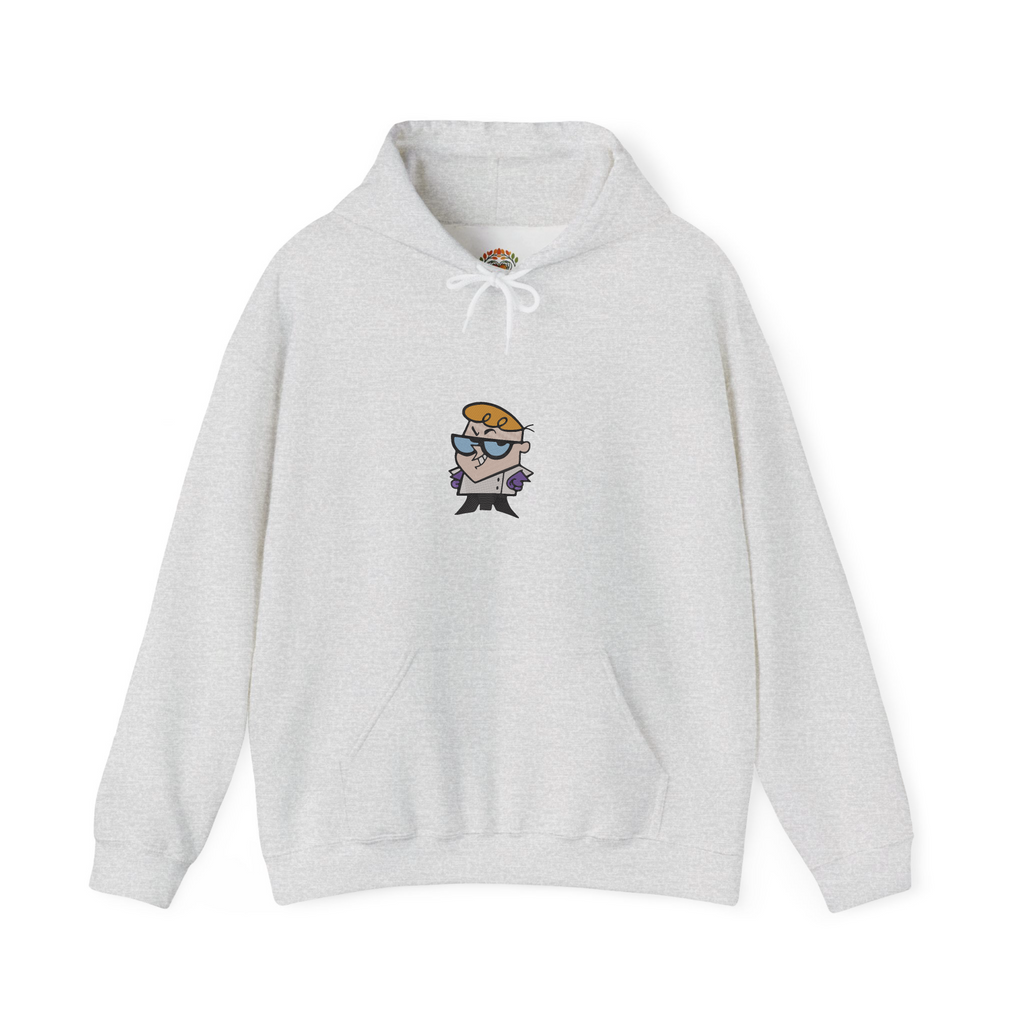 Dexters Laboratory Embroidery Hoodie | Sweatshirt | T-shirt