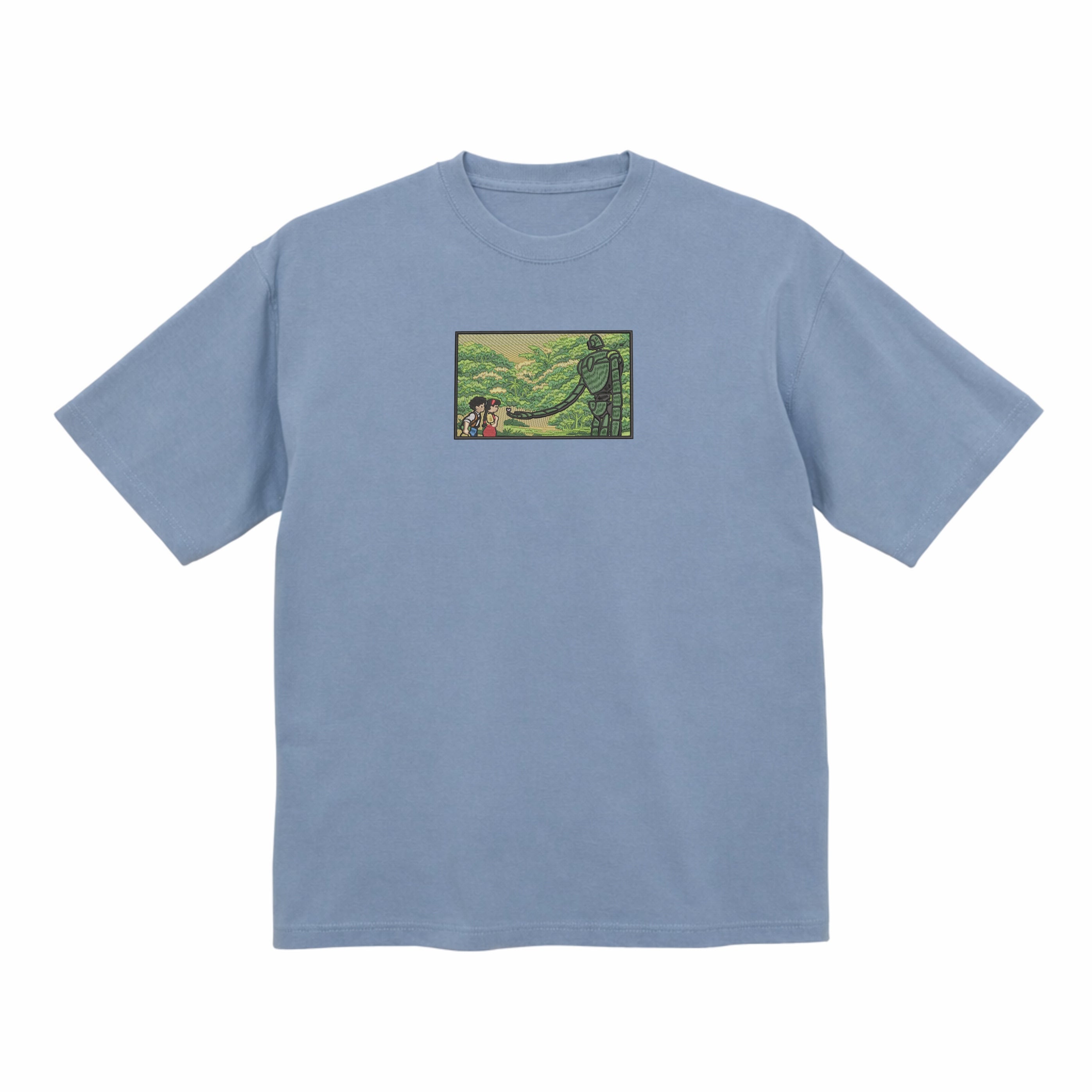 Embroidered Garden of Eden Premium Cotton Heavyweight T shirt