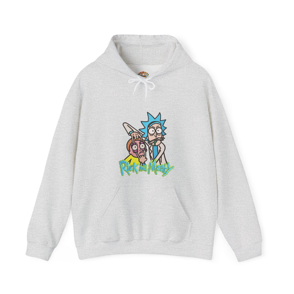 Rick and Morty Embroidery Hoodie | Sweatshirt | T-shirt