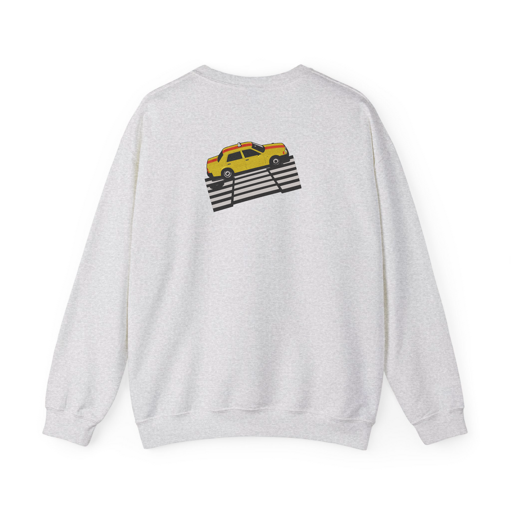 Tokyo Yellow Taxi Shibuya Crossing Embroidery Hoodie | Sweatshirt