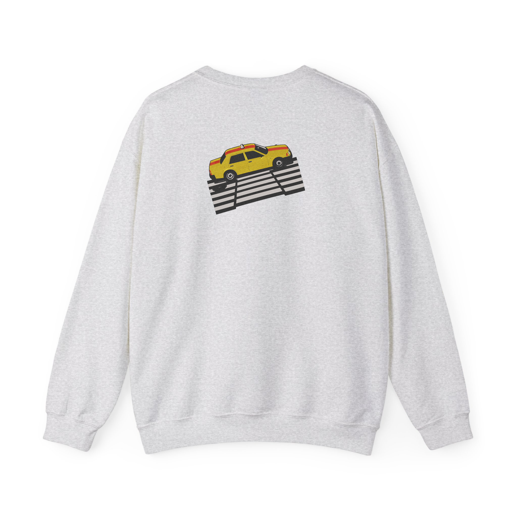 Tokyo Yellow Taxi Shibuya Crossing Embroidery Hoodie | Sweatshirt