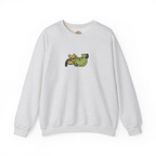 Hulk Smash Seesaw Embroidery Hoodie | Sweatshirt