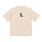 Embroidered The Thinker Le Penseur Auguste Rodin Premium Cotton Heavyweight T shirt
