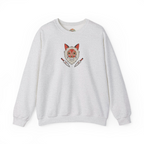 Ghibli Princess Mononoke Mask Embroidery Hoodie | Sweatshirt