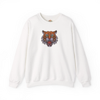 Bengal Tiger Roar Embroidery Hoodie | Sweatshirt