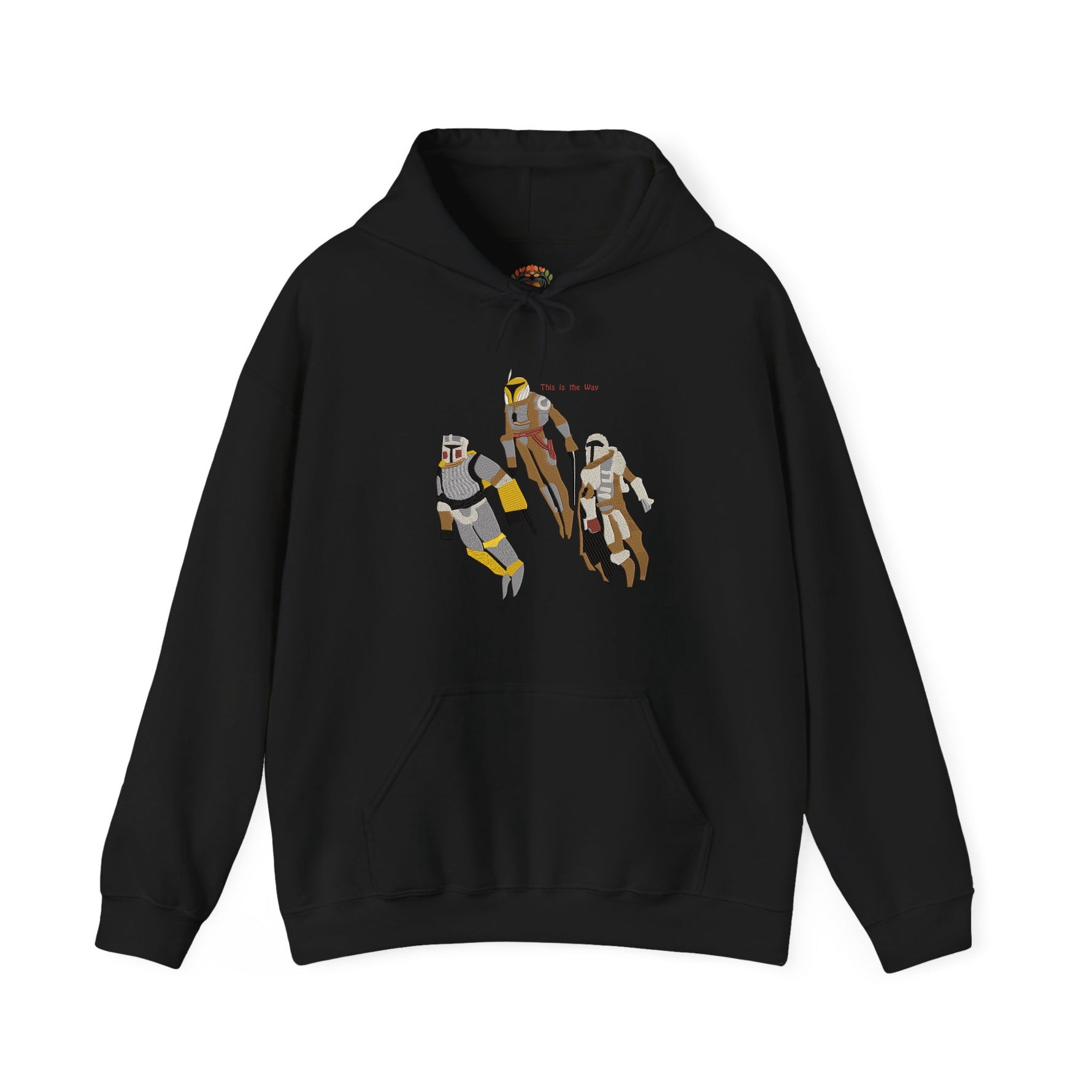 This Is The Way Heavyweight Embroidered Hoodie and Sweatshirt