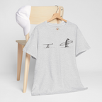 Penguin Surfing Embroidery Hoodie | Sweatshirt | T-shirt