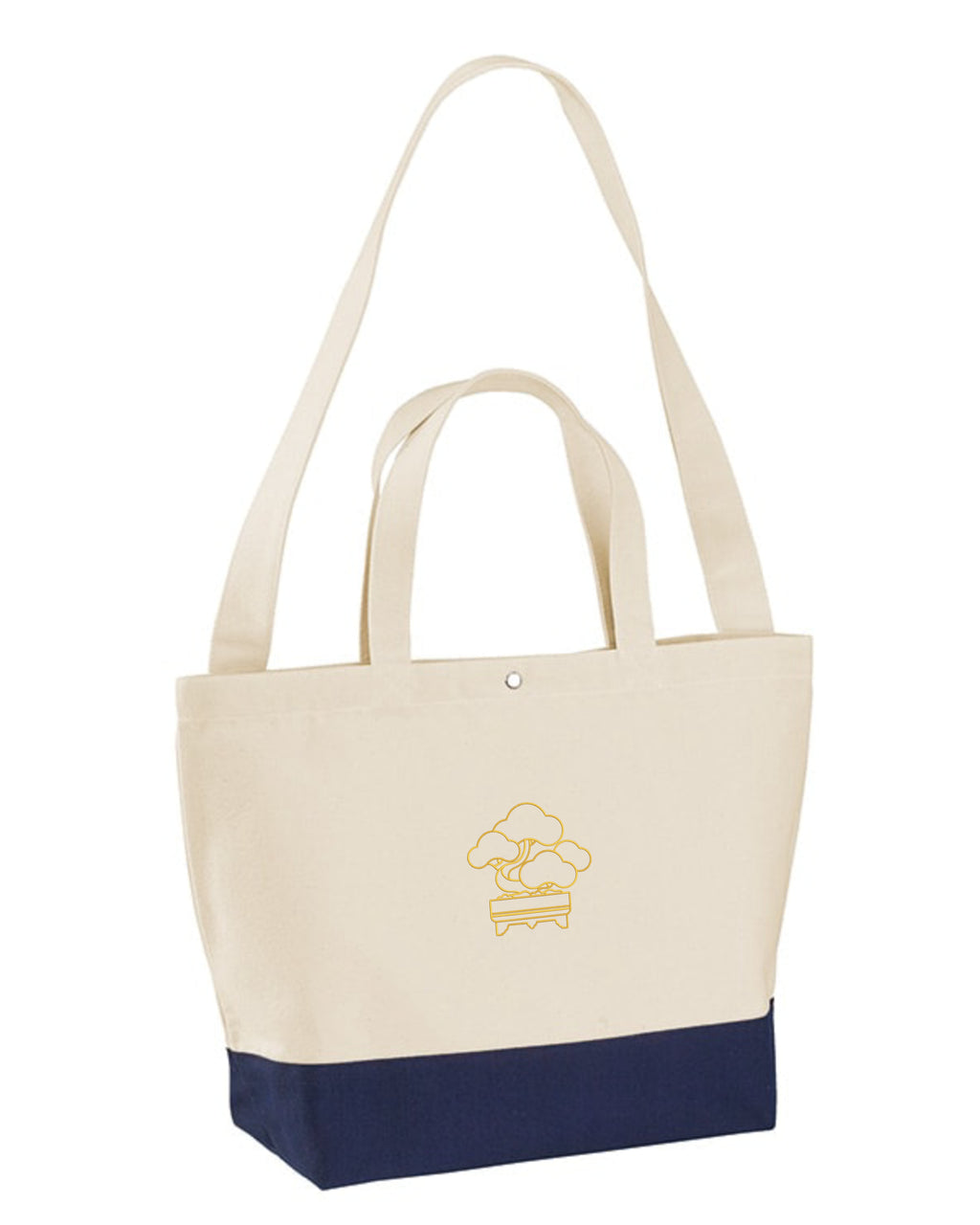 Japanese Bonsai | Embroidered 17L Eco-Sustainable Tote Bag