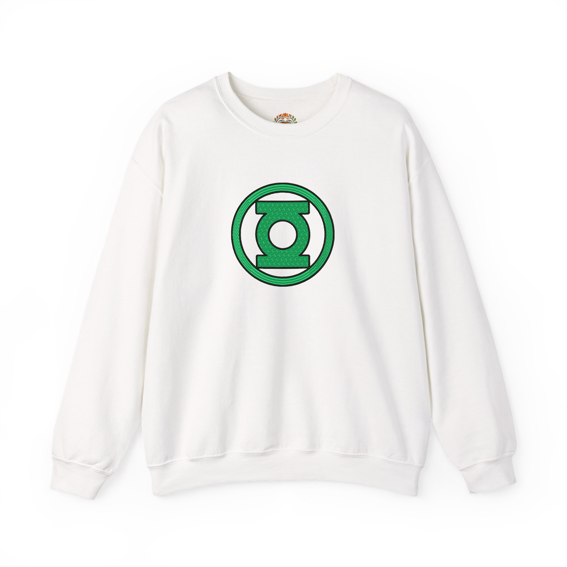 Green Lantern Embroidery Hoodie | Sweatshirt | T-shirt