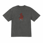 Japanese Torii Gate Premium Cotton Heavyweight Embroidered T shirt
