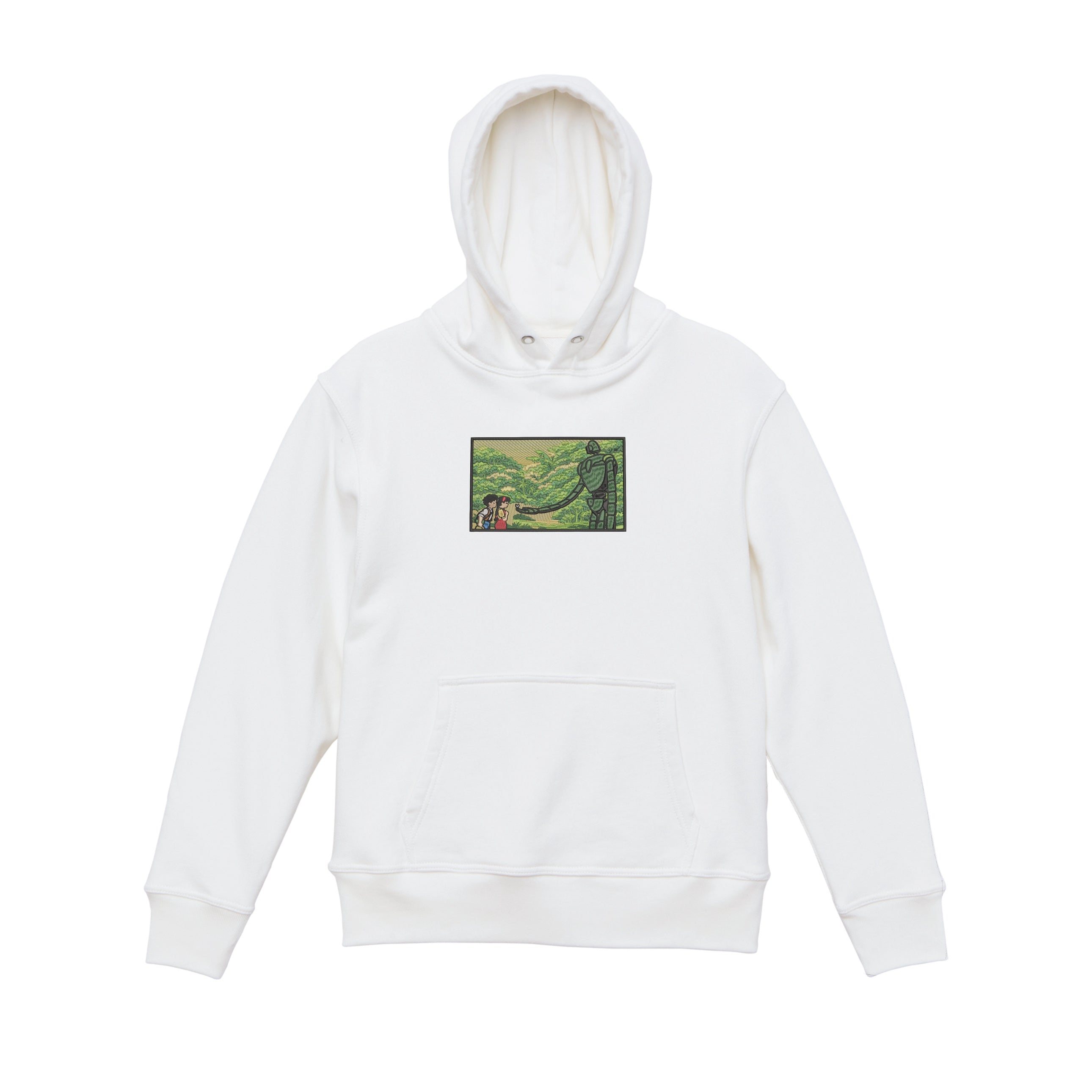 Embroidered Garden of Eden Hoodie Mecha Automata Heavyweight Hoodie and Sweatshirt