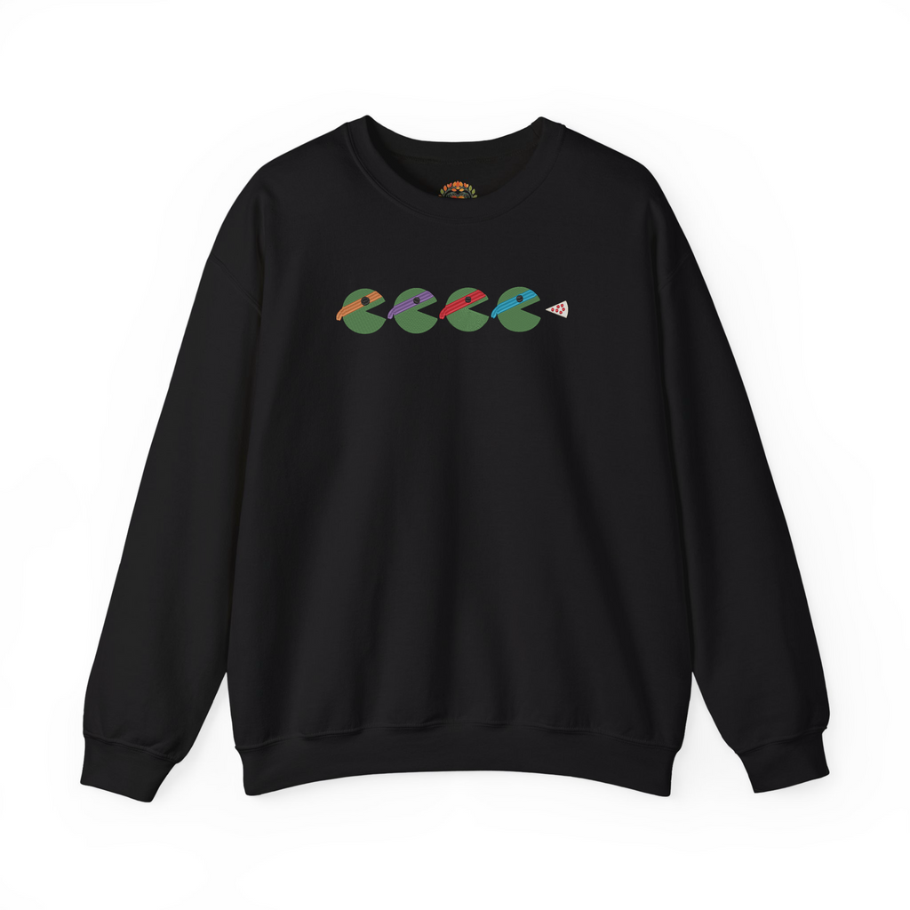 Ninja Turtles Pacman Embroidered Hoodie | Sweatshirt | T shirt