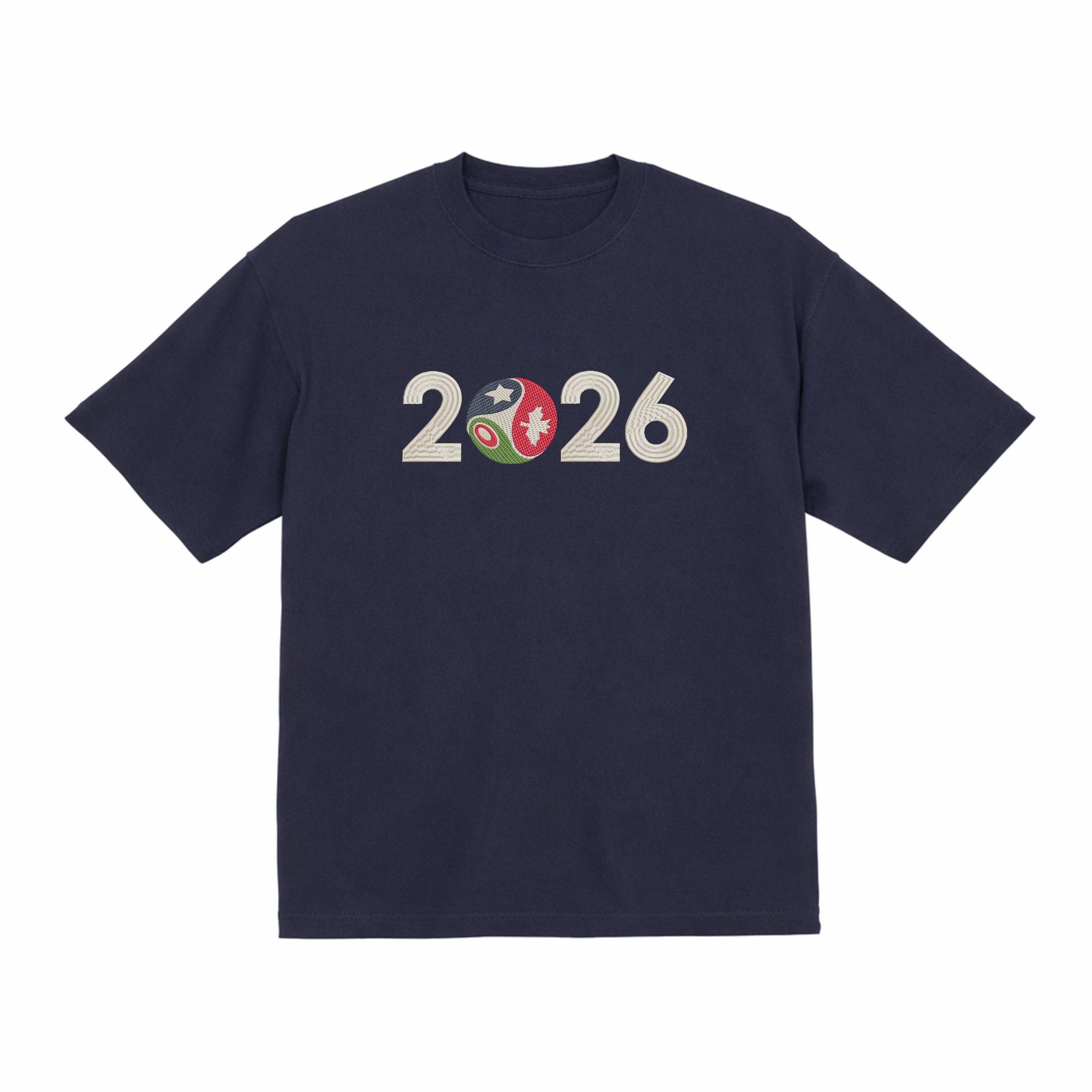 FIFA WORLDCUP 2026 Embroidered Premium T shirt