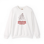 Stranger Things Line Art Embroidered Hoodie | Sweatshirt