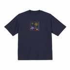 Sun Beach Ocean Summer Embroidered Premium T shirt | Matching Set Adults and Kids