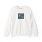 Koi Fish Pond Embroidery Hoodie | Sweatshirt