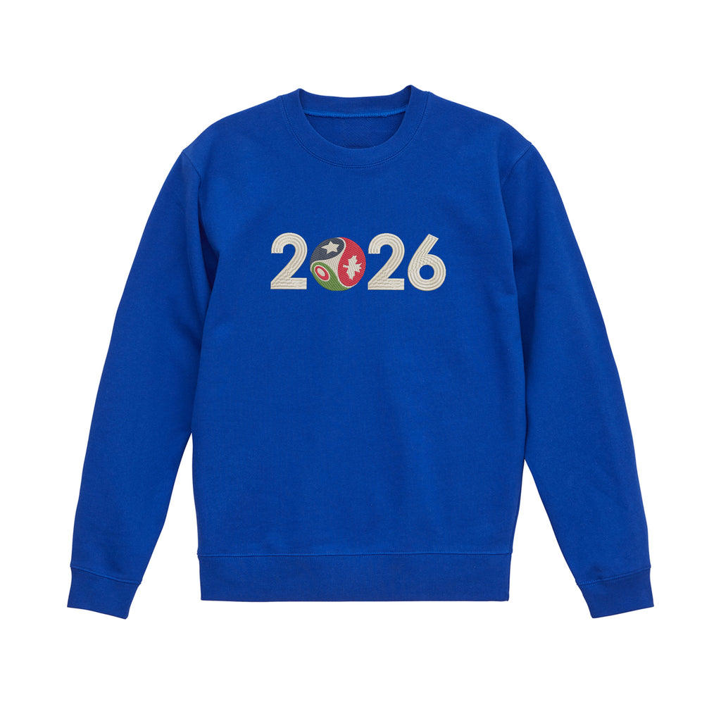 FIFA WORLDCUP 2026 Embroidered Heavyweight 450 GSM Cotton Hoodie Sweatshirt