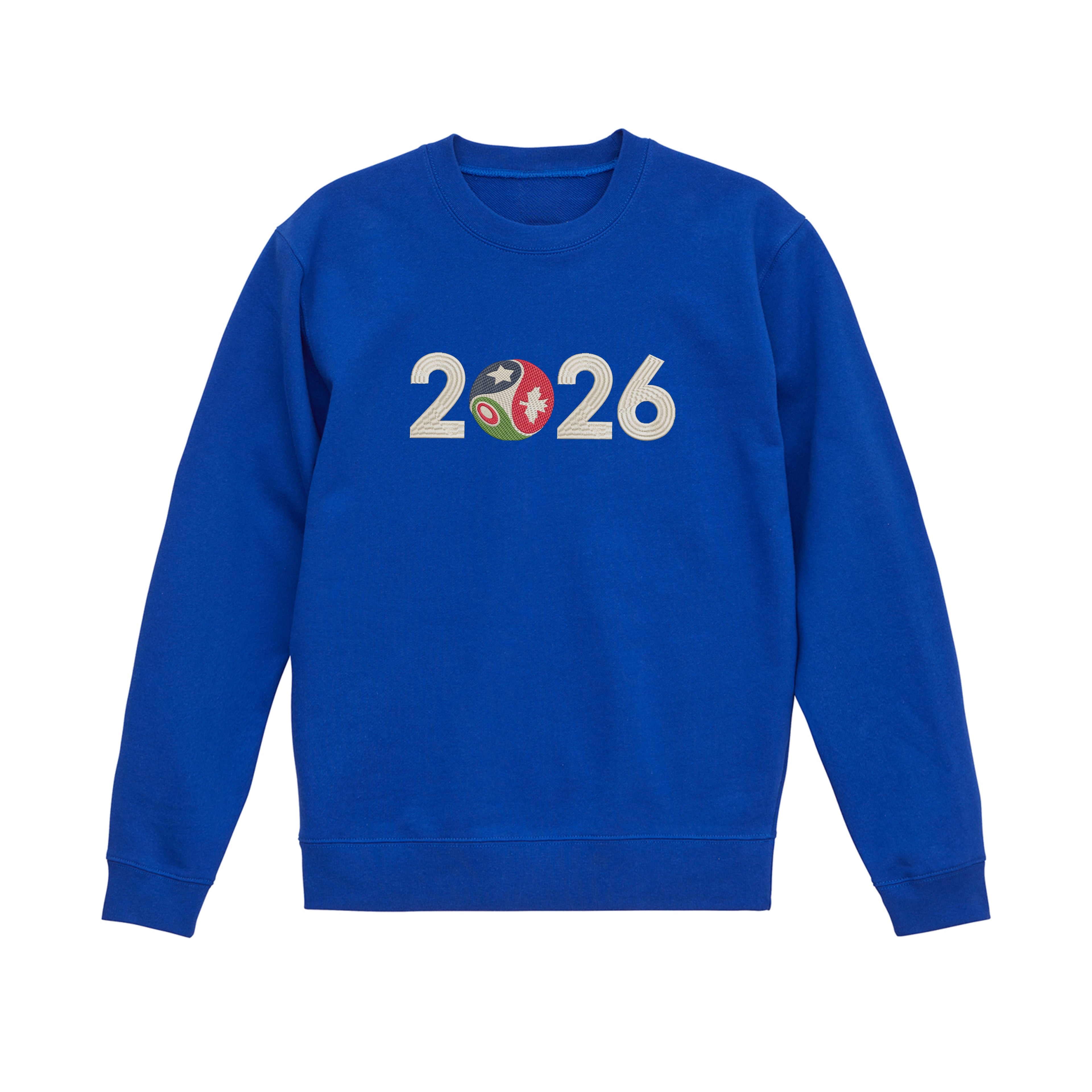 FIFA WORLDCUP 2026 Embroidered Heavyweight 450 GSM Cotton Hoodie Sweatshirt
