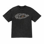 Boat Fishing Embroidered Cotton T shirt